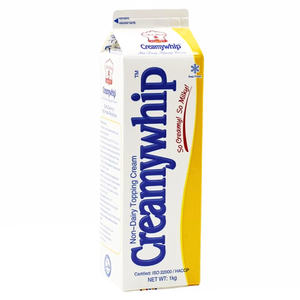 Meilleur Prix Vente en Gros Exportation Crème Non Laitière pour Pâtisseries et Desserts OEM/ODM HALAL Creamywhip Crème Non Laitière Ivoire pour Garniture 1KG - Product Image 1