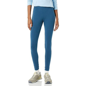 Leggings d'hiver pour femmes, coupe ajustée, tricotés, respirants, taille haute, mi-mollet, confortables, pour le fitness, l'entraînement et les loisirs - Product Image 5