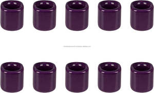เชิงเทียนโลหะสีม่วงเข้มขนาดเส้นผ่านศูนย์กลาง1/2นิ้วพร้อมเทียน - Product Image 2