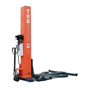 Lève-voiture portable à poteau unique certifié CETL, capacité 6000 lb, hauteur de levage 72 pieds, cric à profil bas pour voiture 5T TMG ALSP60 - Product Image 3