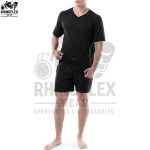 Manufacturer Custom Sports Short <b>Set</b> 100% Cotton Plain Casual Wear Men Short <b>Set</b> Whole Sale Rate Good Quality Short <b>Set</b> - Product Image 5