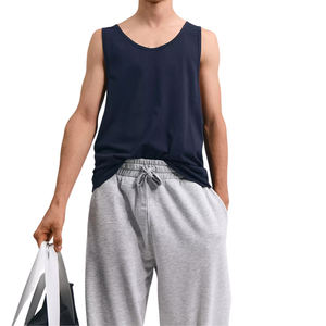 Camiseta Deportiva Personalizada al por Mayor para Hombre, Transpirable, de Secado Rápido, de Poliéster y Algodón, Cuello Redondo, Color Sólido - Product Image 1