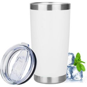 Borraccia Termica da Viaggio in Acciaio Inossidabile da 20oz con Doppia Parete Sottovuoto e Coperchio, Tazza da Caffè/Bottiglia d'Acqua per l'Uomo - Product Image 1