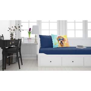 Cairn Terrier Hippie Dawg funda de almohada estándar ligera súper suave fácil de cuidar ilustraciones decorativas para cojines y almohadas - Product Image 2