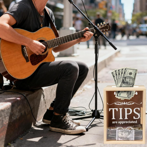 Caja de bambú hecha a mano con cerradura, cubo de donaciones rústico y contenedor de efectivo para bartenders y músicos, venta al por mayor desde Vietnam - Product Image 5