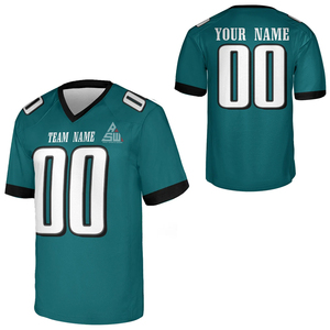 Conjunto de Camisetas de Fútbol Americano Personalizadas con Estampado Frontal, Estilo Urbano, para Adultos, de Secado Rápido, 100% Poliéster - Product Image 4
