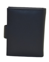 Portefeuille RFID en cuir véritable minimaliste unisexe OEM, porte-cartes d'identité personnalisé, porte-passeport, porte-billets pour cartes de crédit, sac à main tendance