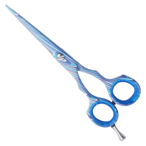 Professional Hair Cutting Scissors Titanium Coated Stainless Steel Barber <b>Shears</b> Size 5 1/2 Inch and 6 Inch Salon <b>Tool</b> - Product Image 5