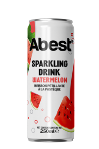Bebida Carbonatada ABEST al por Mayor, Jugo de Mango y Fresa, 330 ml, Bebida Gaseosa Enlatada, Etiqueta OEM ODM - Product Image 3