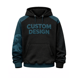 Sudaderas con Capucha Extra Grandes de Algodón de Alta Calidad, Unisex, de Felpa Gruesa, Hombros Caídos, Lisas, Personalizables, para Hombre - Product Image 2