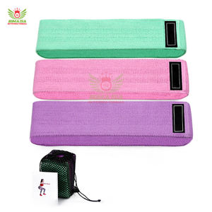 Set de Bandas de Resistencia para Entrenamiento de Cadera para Mujeres, Bandas Elásticas Anchas Antideslizantes para Ejercicios de Glúteos, de Poliéster Resistente - Product Image 3