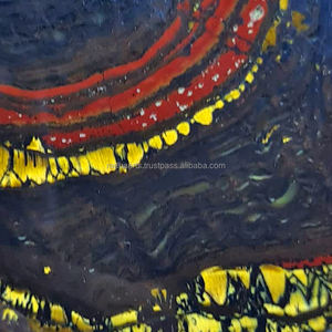 พลอยเหล็กไทเกอร์ธรรมชาติทรงหลวมหลากสีขนาด 20-35 มม. สำหรับทำจี้ แหวน เครื่องประดับเงิน - Product Image 4