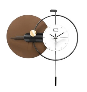 Modern Metal <b>Wall</b> Design <b>Clock</b> Minimalist <b>Decorative</b> <b>Wall</b> <b>Clock</b> for Living Room Bedroom Office Luxury Home <b>Decor</b> - Product Image 1