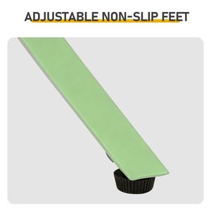 Tavolino Rotondo in Metallo Verde Chiaro per Interni ed Esterni, Ideale come Tavolino da Patio o Tavolino da Caffè - Product Image 2