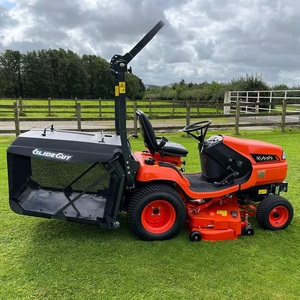 Hot Selling Kubota Lawn Mower Tractor 4WD Ride On Grass Cutter Machine Diesel <b>Engine</b> And Mulching Blades For Farm And Garden Use - Product Image 2