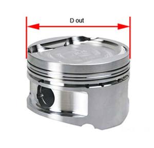 Pistón para Fiat 8140, 86 mm, 2445 cc, 2.5 L, 93449600, 0078000, 1900795, 1900796, 1900797, Ducato, Daily - Product Image 1