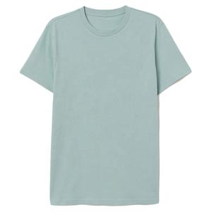 Ashion wear-Camiseta lisa ligera de verano para mujer, camisetas de cuello redondo con etiqueta tejida - Product Image 1