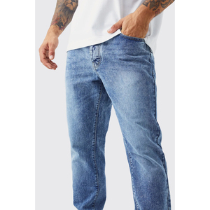 Durable <b>work</b> <b>jeans</b> for men with heavy duty stitching flexible fit and long lasting comfort for construction and outdoor use - Product Image 6