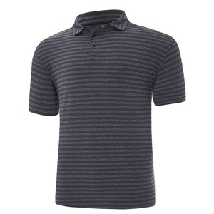 High Quality Solid 100% Cotton Sports Casual Business Short Sleeve Golf Shirt for Men with Anti-Wrinkle & Breathable Features - Product Image 1