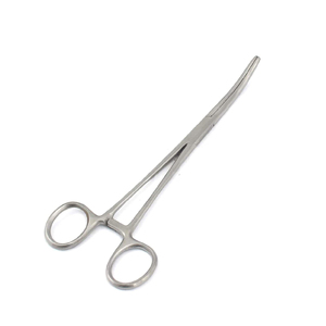 Pinces chirurgicales hémostatiques en acier inoxydable de haute qualité, courbées/droites, avec système de verrouillage à cliquet, 5 pouces - Product Image 4