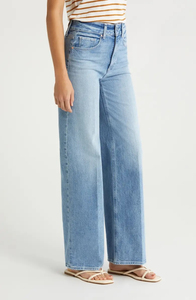 Jean décontracté taille haute pour femme, style streetwear, séchage rapide, respirant, en denim – Grandes tailles XL, techniques d'impression - Product Image 3