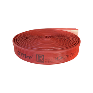 ZYfire LR Certification Extra lungo flessibile in gomma nitrilica rossa coperta Layflat tubo dell'acqua per i vigili <span class=keywords><strong>del</strong></span> <span class=keywords><strong>fuoco</strong></span> - Product Image 1