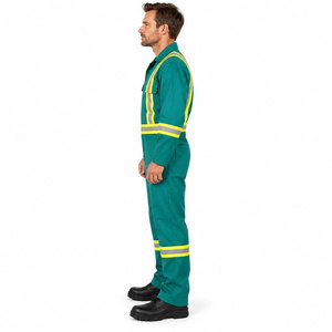 Overol de Seguridad Industrial para Hombre, Alta Visibilidad, Impermeable, Talla Grande, Transpirable, Resistente, Uniforme de Trabajo Protector - Product Image 5