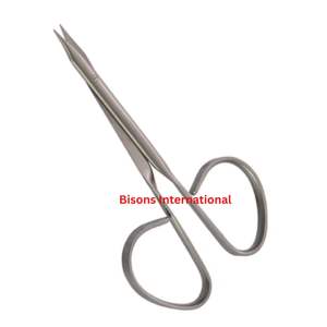 Tijeras Quirúrgicas Manuales de Acero Inoxidable de Alta Calidad para Corte de Iris, Uso Hospitalario, Venta al Por Mayor - Product Image 3