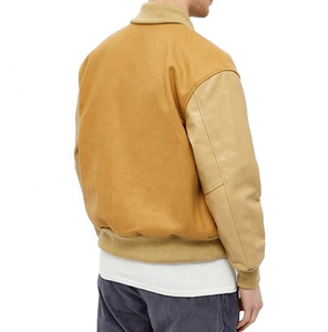 <b>Winter</b> Clothes Custom Bomber Blank Baseball Letterman Jacket - Product Image 3