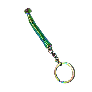 Llaveros Publicitarios Dentales de Alta Calidad, Color Titanio, Metal, Acero, Llavero Promocional para Clínica Dental, Llaveros de Regalo para Doctores - Product Image 1
