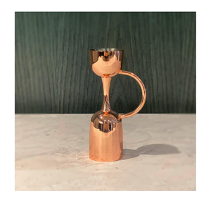 Copper Beer Jigger Glass New Arrival Metal Jigger Cocktail <b>Measuring</b> Copper Plated Jigger Glass At Best Price - Product Image 6