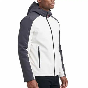 Veste Softshell à Capuche Tendance Streetwear, Sur Mesure, Haute Qualité, Imperméable, Chaude pour l'Hiver, Matière Optimale, Col à Capuche - Product Image 2