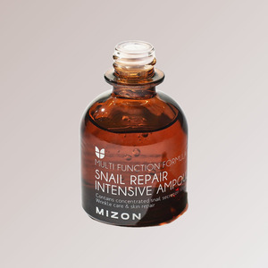 Produits de soin de la peau coréens K-Beauty Mizon Snail Repair Intensive ampoule 30ml Fabriqué en Corée Sérum de soin unisexe - Product Image 2