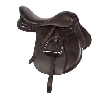 Silla de Montar Inglesa de Alta Calidad para Doma y Equitación Western con Estructura de Madera y Material de PU Ligero para Carreras - Product Image 1