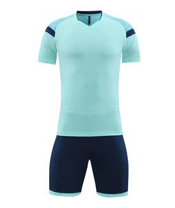 Conjunto de camiseta de fútbol azul marino de manga corta para hombre, uniforme de fútbol morado para adultos, camiseta de fútbol amarilla para niños, nombre personalizado, número DIY - Product Image 1