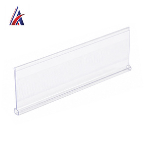 Porte-étiquette de rayon transparent de 1,2 mm de qualité supérieure pour affichage en supermarché et exposition commerciale - Product Image 2