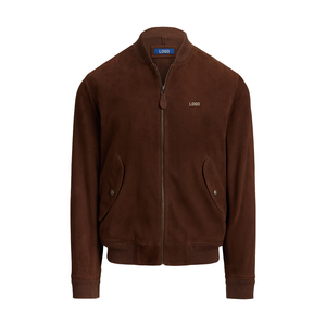 Premium <b>Suede</b> Vintage Flight <b>Jacket</b> Men Luxury Aviator Bomber OEM Custom Heritage Minimal Winter Outerwear Fashion <b>Jacket</b> KCW - Product Image 1