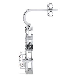 REYES – boucles d'oreilles personnalisées en argent Sterling 925, Moissanite, haute qualité, cadeaux de fiançailles et de mariage personnalisés, bijoux fins pour femmes - Product Image 5