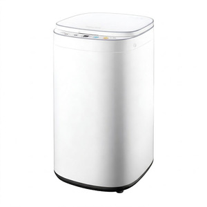 SUDEX Mini Single Tub Stainless Steel <b>Top</b> <b>Loading</b> All-in-One Washer/Dryer with PTC Heating Dry Fast Impeller for Car Outdoor Use - Product Image 3