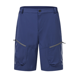 Men Summer Sport Shorts Waterproof Cargo Shorts Multiple Pockets <b>Elastic</b> <b>Belt</b> for Outdoor Cycling Running Camping Fishing - Product Image 3