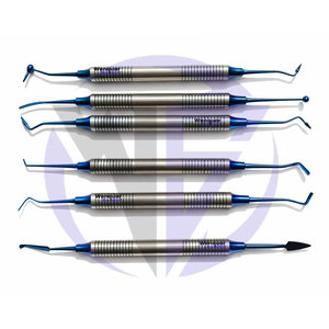 Instrumentos Profesionales para Rellenos Dentales de Composite, Juego de Herramientas Restauradoras de Doble Punta (6 Piezas) - Product Image 4