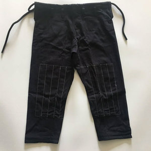 Ensemble de Kimono de Jiu-Jitsu Brésilien de Haute Qualité 100% Coton, Couleur Noire, Unisexe, Uniforme BJJ avec Ceinture Blanche, Poids Moyen - Product Image 2