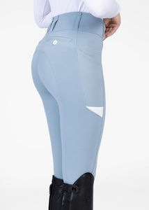 Pantalons d'équitation pour enfants, tissu extensible et respirant, coupe ajustée, jodhpurs durables pour la compétition. - Product Image 3