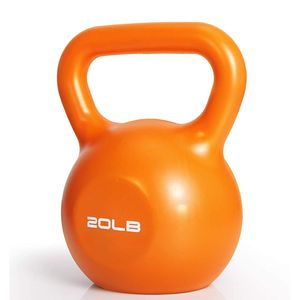 Set de Pesas Rusas (Kettlebells) para Entrenamiento de Fuerza para Mujeres, Recubiertas de Vinilo, para Ejercicios en Casa y Levantamiento de Pesas - Product Image 1