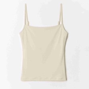 Débardeur long basique sportif pour femme, personnalisé, à bretelles réglables, en coton tricoté 100%, idéal pour la superposition - Prix de gros - Product Image 5