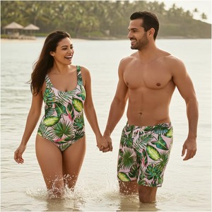 Anti-rash Customize Beachwear <b>Bikini</b> <b>Sets</b> Solid Colors fully Decorated Customize Packaging - Product Image 4