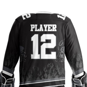 Uniforme de Hockey sobre Hielo OEM para Hombre y Mujer, Conjunto de Jersey y Pantalones con Impresión Personalizada - Product Image 6