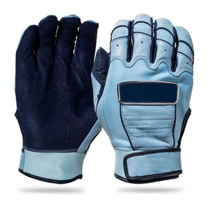 Nouveaux gants de frappe unisexes à la mode pour le softball, gants de baseball pour équipes sportives adultes avec manchette longue élastique, gants personnalisables avec logo - Product Image 1