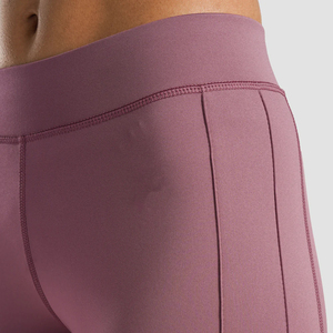 Leggings de Yoga al Por Mayor, Personalizados, de Cintura Alta, Tejido Acanalado, Ropa Deportiva para Mujer, Color Sólido, Tallas Grandes, con Bolsillos - Product Image 5