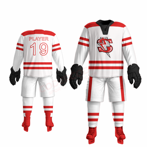 Camiseta de Hockey sobre Hielo Personalizada para Hombre, Venta Caliente 2026, Ropa Deportiva Duradera de Secado Rápido con Nombre del Equipo, Venta al Por Mayor, Impresión por Sublimación Cosida - Product Image 3